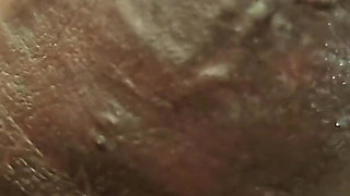 Black Man Playing the Try Not Cum Challenge with His Wife Sucking on His Cock and Ended up Cumming Hard Inside Her Mouth