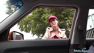 Shy Waitress Gets More Than Tip - Public Blowjob & Hardcore Sex with Mia Moon