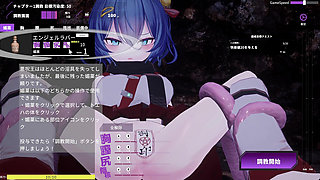 #1 [Obscene Hole Subduing Toeha] Eroge where a demon trains a shrine maiden! Live commentary part1
