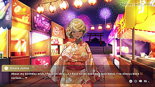 Toys, My Cock and a Yukata // Vlover Game #16 All Scenes