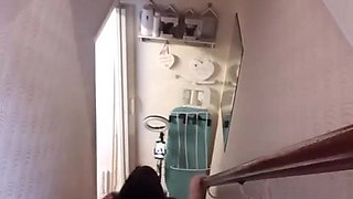 SSBBW struggling up stairs