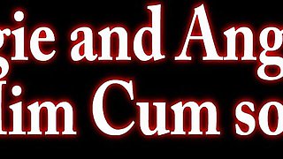 Inviting Angelina and Maggie's dildo clip