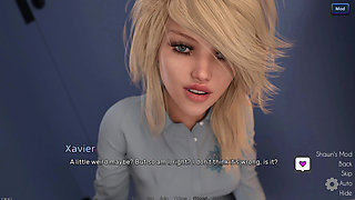 The Awakening 12: Liz's HJ & BJ on Xavier in Academy Toilet