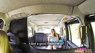 Rebecca More and Princess Paris's big booty xxx by Female Fake Taxi