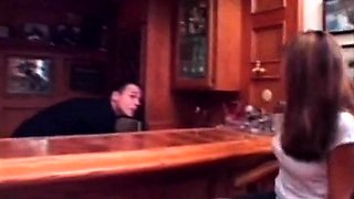 Model massage amateur fingering babe during session