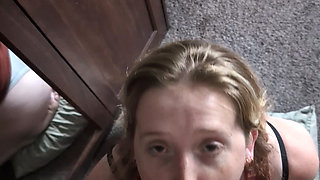 Innocent mouth for a dick too big