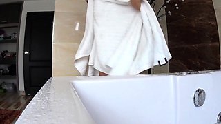 Small titted amateur pussy and ass fuck