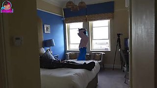 Amateur MILF Femdom Bondage - Slave Training & Pegging in HD