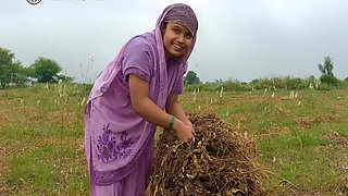 Pakistani Woman Working In Stepbrothers Romantic Farm By -snapchat143