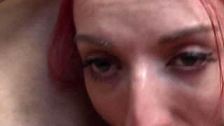 Giving Money to Redhead Nanny Let You Open Way to Her Pussy
