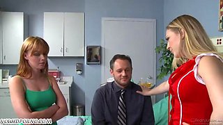 Fuck on a hospital bed: Blowjob, Doggy  Cowgirl Porn