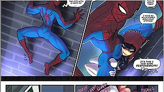 Ohhh, What A Tangled Web(spider-man Hentai )