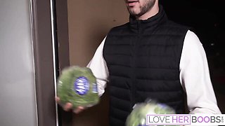 Pornstar porn with aphrodisiac Connie Perignon from Love Her Boobs