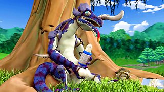 Romping, rule 34, cum on tits