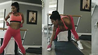 Latina Getting Worked Out: Blowjob, Doggy  Cowgirl Porn