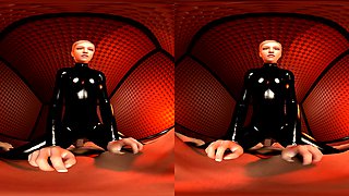 Mistress in Black Latex – POV Cowgirl