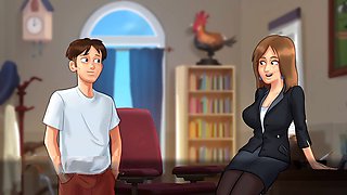 New porn game, 60 fps, summer time saga
