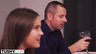 Toy porn with plastic Evelina Darling from Tushy