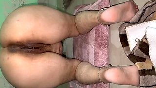 Indian Wife First Time Anal Fuck - Hardcore Doggy Style Big Ass