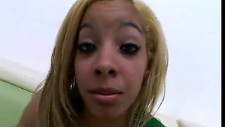 Porn star takes dick in her mouth then rides cock from behind