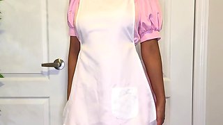 Hot Black Maid Does Some Webcam Black and Ebony