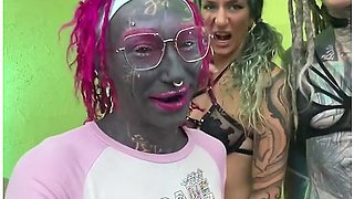 Tattooed & Teasing Off Camera Heat With Edone Kaliyuga, Nikolaz Zpageti And Lily Lu