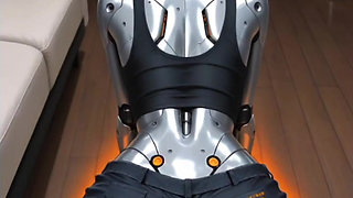 Hentai anime - Robot girl like a real woman