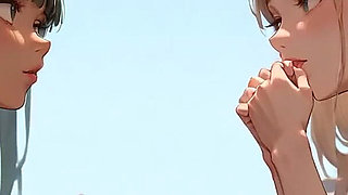 Sensuous Snacktime: Naked Lesbians at Tokyo Diner