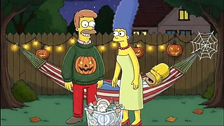 Halloween MILF Cartoon Blowjob - Marge Simpson Cheating Parody
