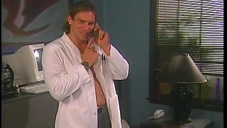 Scientist fucks sexy slut with luscious tits at home