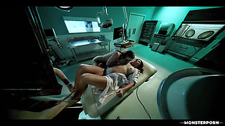 Futa Silent Hill Nightmare - Huge Cock Trans Pyramid Head Monster Fucks Cute Brunette Kylie Rocket