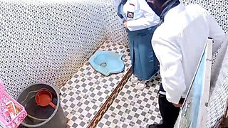 Hot Indonesian College Girl Clarelia Gets Brutal Doggy Style Fuck in Bathroom - Viral HD Sex
