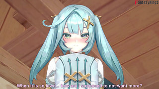 Faruzan blowjob - Genshin Impact