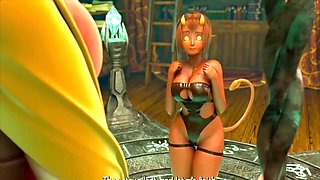 3D animated bang-out game with big ass and big tits featuring Xworld666