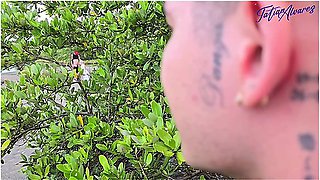 Danner Mendez And Tatiana Alvarez - I Have A Threesome With My Boyfriend And His Friend On The Beach