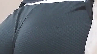 With My Neighbor in Rich Mini Shorts