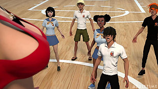 Hentai Sex School Episode 3 - Hentai Student Eats Out His Teacher's Perfect Pussy Until She Orgasms!