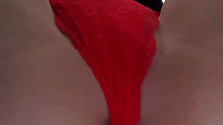 Hot redhead amateur teen girl riding and jerking boyfriend