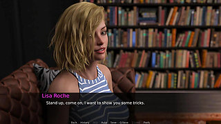 Nursing back to pleasure: in the library with the girls ep 9