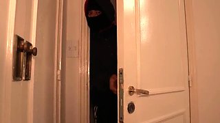 Masked Latino Angel Cruz Pounds Busty Argentinian Juli Villafane's Huge Tits & Ass