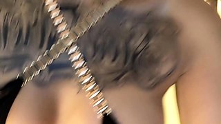 Amateur striptease and Solo masturbation