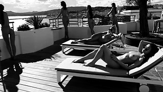 Cute blonde teen outdoor gleecute