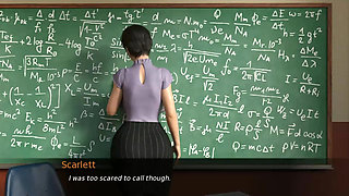 Milf female Teacher fucking Student ( futa ) , 3D anime game player