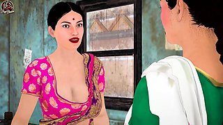 Desi Saali Prays Jiju for Stiff Plumb Aged Sister-in-law Joins 3some at Farmhouse