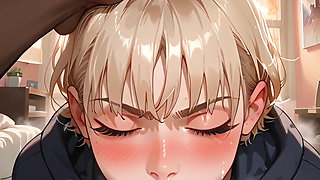 Petite babe deepthroats giant BBC