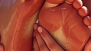 Sweaty Feet Domination - Skinny Man Licking Obese Womans Feet