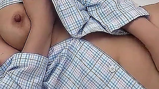 Asian Teen Ryoko With Big Tits And Hairy Pussy Fucked By Step Dad