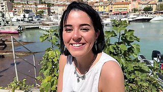Brunette Rose, 20-Year-Old Lille Vet Student in Outdoor Casting