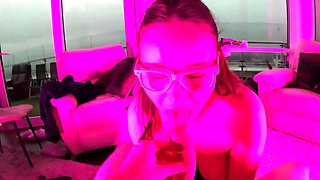 Vanessa Klein Gives a Perfect Deepthroat Blowjob