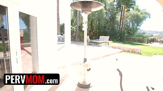 Pervmom - Big Tits cougar indulged successful dude\u2019s kinkiest fantasies as she rocks on top of his cock